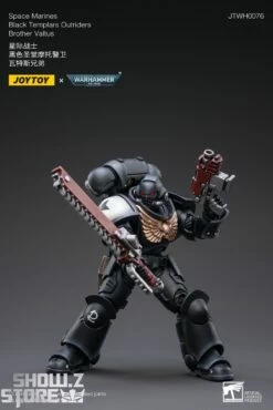 JoyToy Source 1/18 Warhammer 40K Space Marines Black Templars Outriders Brother Valtus -Action Figures Store 87991c3a84