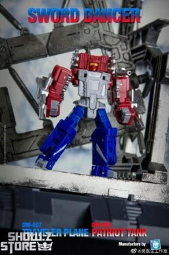 Dr.Wu Sword Dancer Slamdance DW-E07 Traveler Plane Raindance & DW-E08 Patriot Tank Grandslam Set Of 2 Animation Version -Action Figures Store 8895641db8