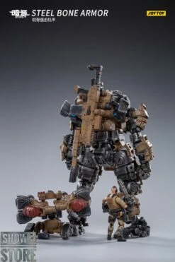 JoyToy Source 1/24 Steel Bone W/ Pilot Desert Version #2 -Action Figures Store 8898ccc81c