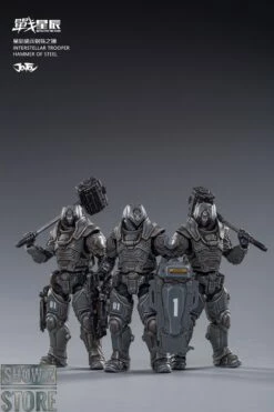 JoyToy Source 1/18 Hammer Of Steel Interstellar Trooper Set Of 3 24 JoyToy Source 1/18 Hammer Of Steel Interstellar Trooper Set Of 3 -Action Figures Store 88a958a351