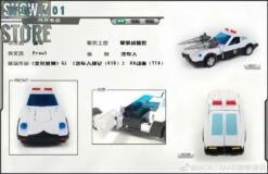 IronTrans M-01 M01 Mini Series Police Car Prowl 21 IronTrans M-01 M01 Mini Series Police Car Prowl -Action Figures Store 89212b5234