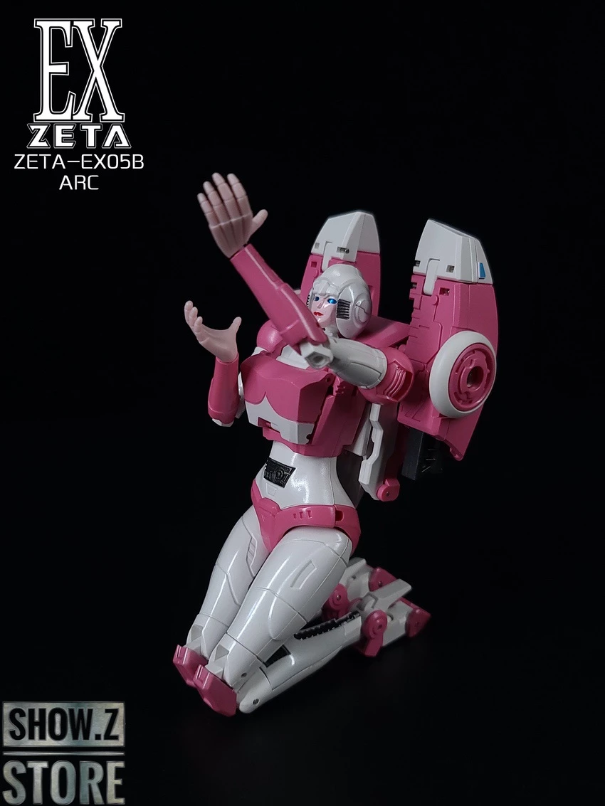 Zeta Toys EX-05B Arc Arcee Cartoon Color Version 6 Zeta Toys EX-05B Arc Arcee Cartoon Color Version - Image 4