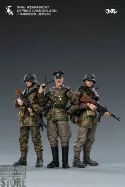 JoyToy Source 1/18 WWII German Wehrmacht Spring & Autumn Camouflage Set Of 7 -Action Figures Store 8a14ba58e2