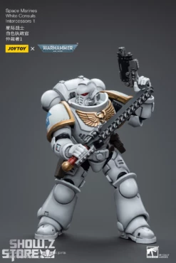 JoyToy Source 1/18 Warhammer 40K Space Marines White Consuls Intercessors 1 -Action Figures Store 8abed0d54c