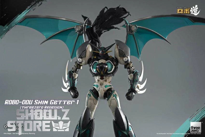 Threezero Shin Getter Robot Shin Getter 1 Black Version 15 Threezero Shin Getter Robot Shin Getter 1 Black Version - Image 13