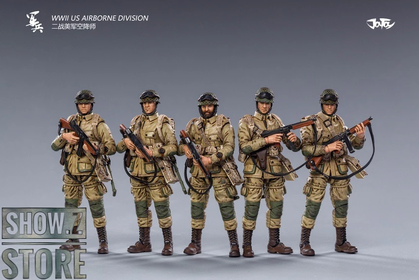 JoyToy Source 1/18 WWII United States Airborne Division Set Of 5 5 JoyToy Source 1/18 WWII United States Airborne Division Set Of 5 - Image 3