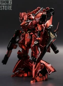 [SZ Custom] Bandai Custom RG 1/144 MSN-04 Sazabi W/ Custom Electroplated Chrome Painting -Action Figures Store 8c0e1e2977