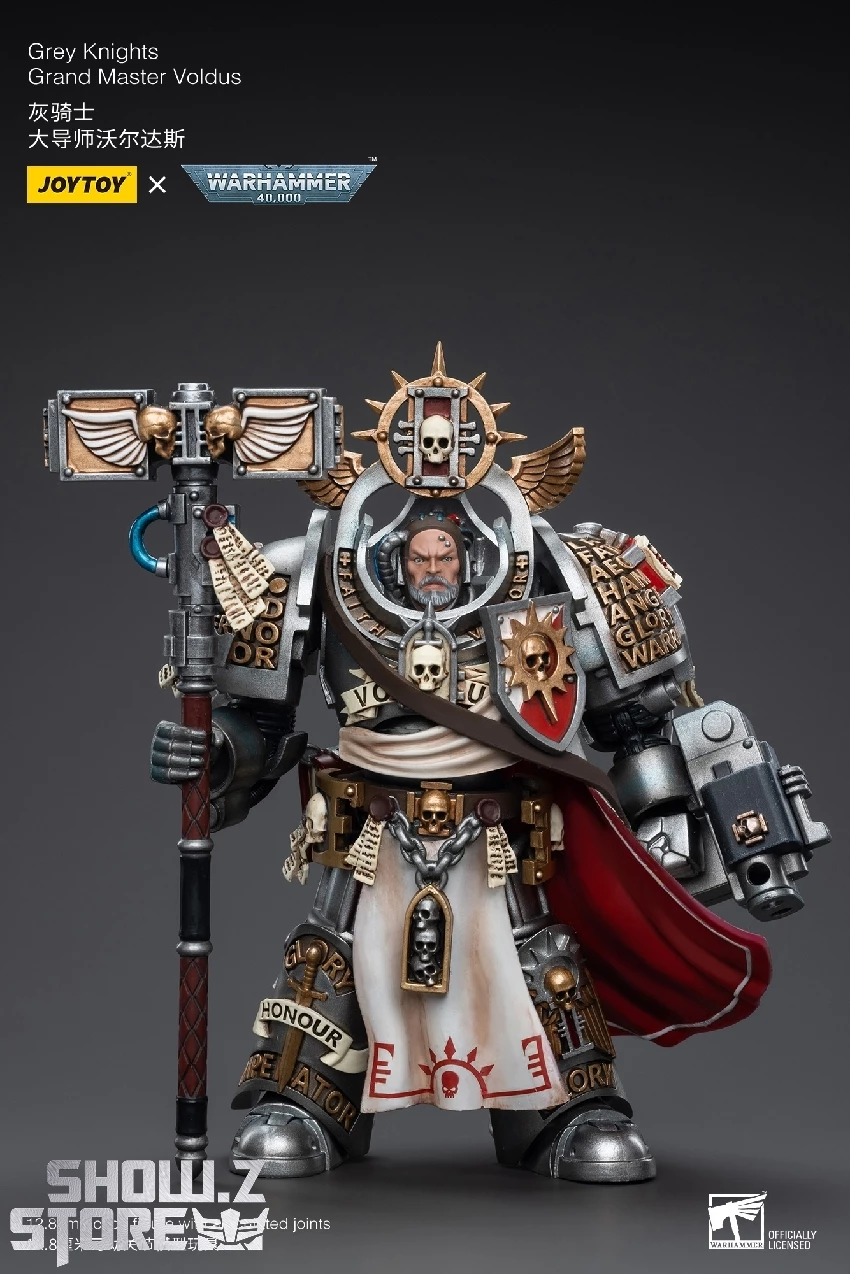 JoyToy Source 1/18 Warhammer 40K Grey Knights Grand Master Voldus 10 JoyToy Source 1/18 Warhammer 40K Grey Knights Grand Master Voldus - Image 8