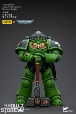 JoyToy Source 1/18 Warhammer 40K Salamanders Assault Intercessors Sergeant Krajax -Action Figures Store 8e30e23e0e