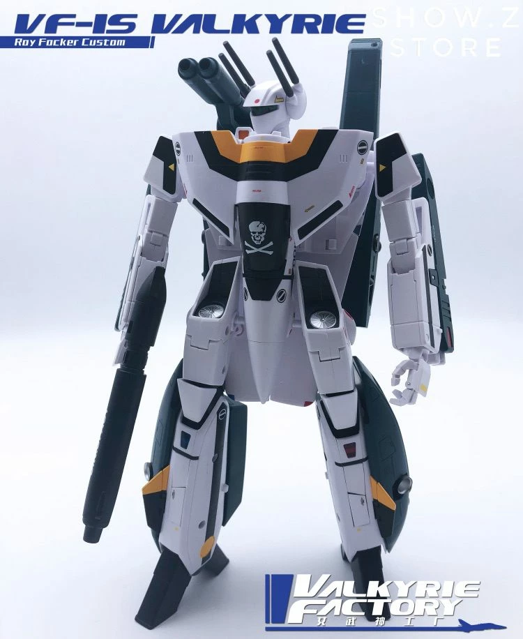Valkyrie Factory VF 1/60 VF-1S VF1S Macross Roy Fokker Focker Special Version Full Painted 5 Valkyrie Factory VF 1/60 VF-1S VF1S Macross Roy Fokker Focker Special Version Full Painted - Image 3