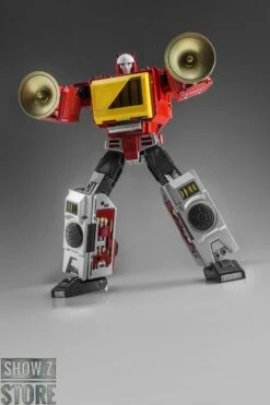 KFC Metal Phase 4AX Transistor Blaster & Hifi Rewind Metallic Coated Pure Red Version -Action Figures Store 8fdf90ef0d