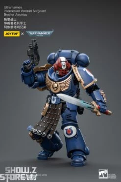 JoyToy Source 1/18 Warhammer 40K Ultramarines Intercessor Veteran Sergeant Brother Aeontas -Action Figures Store 90bed023eb