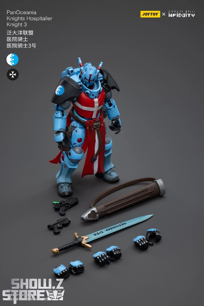 JoyToy Source 1/18 Infinity PanOceania Knights Hospitallers 15 JoyToy Source 1/18 Infinity PanOceania Knights Hospitallers - Image 13