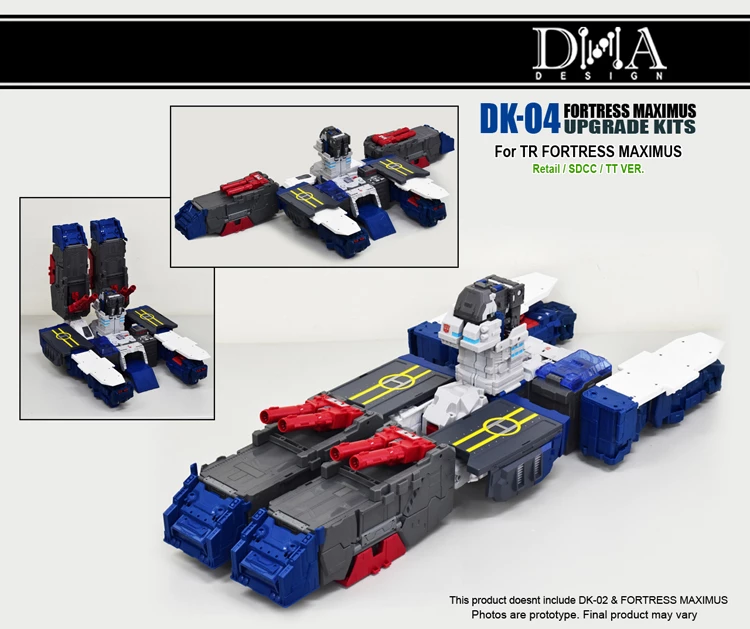DNA Design DK-04 Fortress Maximus Foot Upgrade Kit 7 DNA Design DK-04 Fortress Maximus Foot Upgrade Kit - Image 5