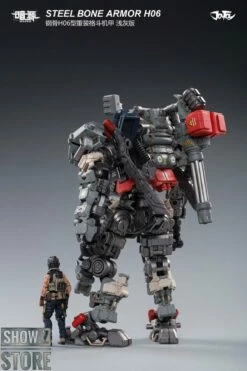 JoyToy Source 1/25 H06 Steel Bone Armour Grey Color /w Pilot -Action Figures Store 93227e90aa
