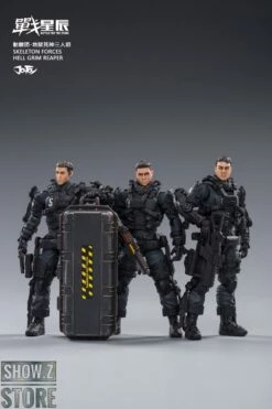 JoyToy Source 1/18 Hardcore Coldplay Skeleton Forces Hell Grim Reaper & Selena Set Of 4 -Action Figures Store 942a978bc2