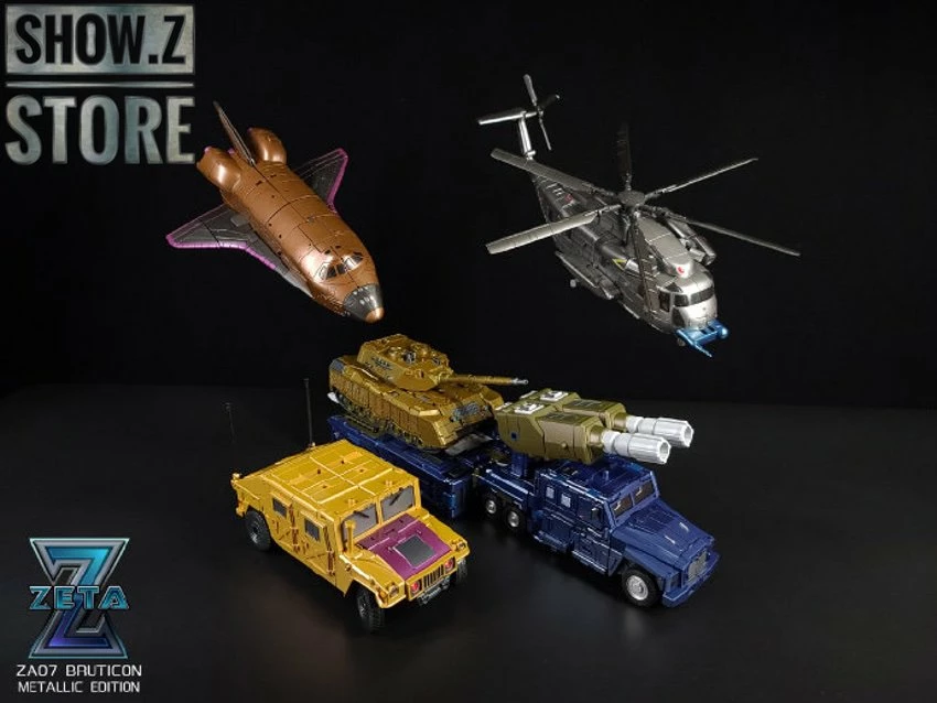 Zeta Toys ZA-07 Bruticon Bruticus Metallic Edition Full Set Of 5 10 Zeta Toys ZA-07 Bruticon Bruticus Metallic Edition Full Set Of 5 - Image 8