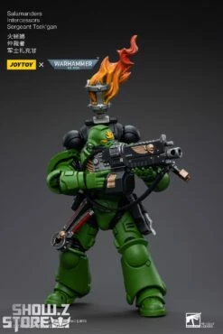 JoyToy Source 1/18 Warhammer 40K Salamanders Intercessors Sergeant Tsek'gan -Action Figures Store 9574f39da8