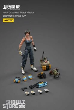 JoyToy Source 1/18 North 04 Armed Attack Mecha W/ Pilot -Action Figures Store 958c37a84d