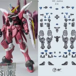 Point Factory Studio PFS02-2 Metal Parts For Bandai MG ZGMF-X09A Justice Gundam -Action Figures Store 964edf79a2
