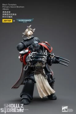 JoyToy Source 1/18 Warhammer 40K Black Templars Primaris Sword Brethren Alberic -Action Figures Store 976c747827