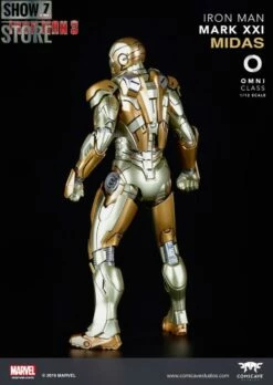 Comicave Studios 1/12 Omni Class MK21 Iron Man Midas -Action Figures Store 979151846b