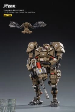 JoyToy Source 1/18 X-HH02 Hurricane Heavy Firepower Dual Mode Mecha Sand Version -Action Figures Store 98bdb1e378