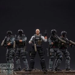 JoyToy Source 1/18 City Police Riot Team Set Of 5 -Action Figures Store 9a214847df