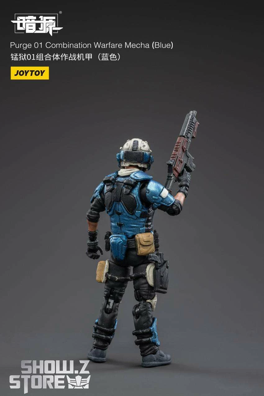 JoyToy Source 1/25 Purge 01 Combination Warfare Mecha Blue Version W/ Pilot 4 JoyToy Source 1/25 Purge 01 Combination Warfare Mecha Blue Version W/ Pilot - Image 2