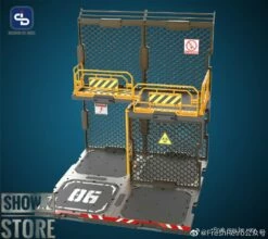 FreshRetro 1/18 1/24 SIB06 Scene In Box Iron Net Base-B Model Kit -Action Figures Store 9ae974d4ff