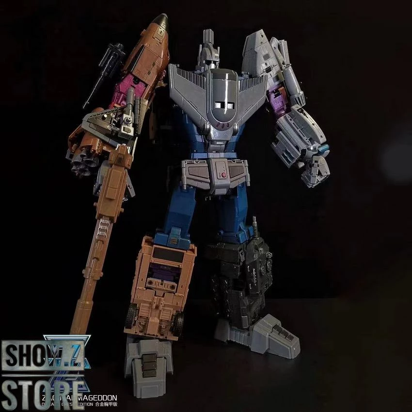 Zeta Toys ZA-08 Armageddon Bruticus Diecast Chest Version Full Set Of 5 3 Zeta Toys ZA-08 Armageddon Bruticus Diecast Chest Version Full Set Of 5