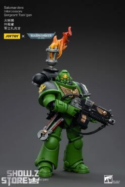 JoyToy Source 1/18 Warhammer 40K Salamanders Intercessors Sergeant Tsek'gan -Action Figures Store 9d2144e19c