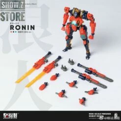 Earnestcore Craft Robot Build RB-09 Ronin Orange Version -Action Figures Store 9d83b3eea7