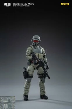 JoyToy Source 1/24 H02 Steel Bone Firepower Mecha Grey-Green Color W/ Pilot -Action Figures Store 9df1b815e7