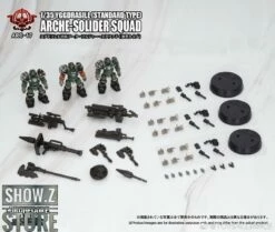 Toys Alliance 1/35 ARC-17 Yggdrasill Arche-Soilder Squad Standard Type Set Of 3 18 Toys Alliance 1/35 ARC-17 Yggdrasill Arche-Soilder Squad Standard Type Set Of 3 -Action Figures Store 9facaa5f80