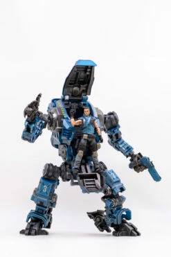 JoyToy Source Acid Rain 1/18 Freeman Machine Armor W/ Pilot Mechas & Soldiers Figure Set Navy Blue Version -Action Figures Store a0858eb546