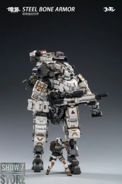 JoyToy Source 1/25 Steel Bone Armor White Color W/ 2nd Pilot -Action Figures Store a08bad7ed0