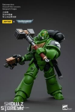JoyToy Source 1/18 Warhammer 40K Salamanders Assault Intercessors Sergeant Krajax -Action Figures Store a1152d0488