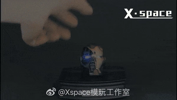 X-Space Studio 1/6 Iron Man MK50 Battle Damaged Helmet /w LED 8 X-Space Studio 1/6 Iron Man MK50 Battle Damaged Helmet /w LED - Image 6