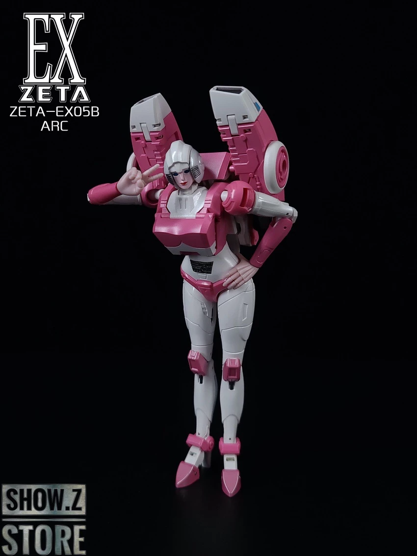 Zeta Toys EX-05B Arc Arcee Cartoon Color Version 12 Zeta Toys EX-05B Arc Arcee Cartoon Color Version - Image 10