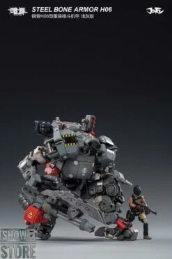 JoyToy Source 1/25 H06 Steel Bone Armour Grey Color /w Pilot -Action Figures Store a31a1bf11f