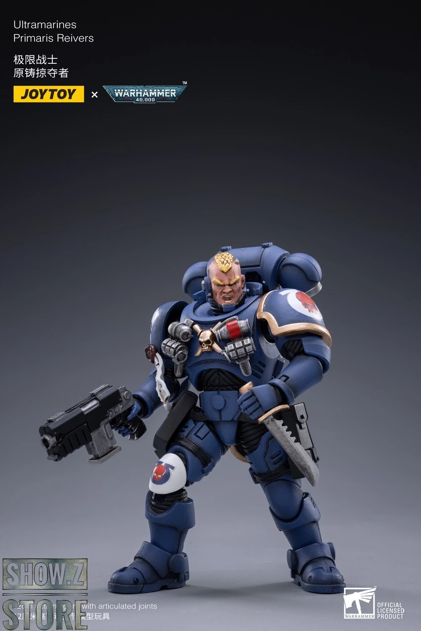 JoyToy Source 1/18 Warhammer 40K Ultramarines Primaris Reivers Set Of 3 8 JoyToy Source 1/18 Warhammer 40K Ultramarines Primaris Reivers Set Of 3 - Image 6