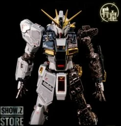 [SZ Custom] Bandai Custom RG 1/144 RX-93 Nu Gundam W/ Electroplated Chrome Painting -Action Figures Store a557ab35d2