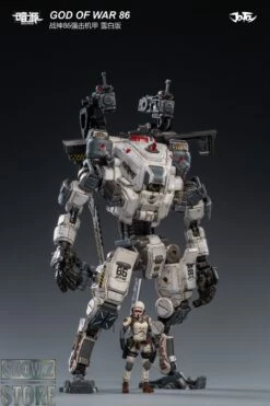 JoyToy Source 1/24 God Of War 86 Mecha W/ Pilot White Version -Action Figures Store a5ee550ca9