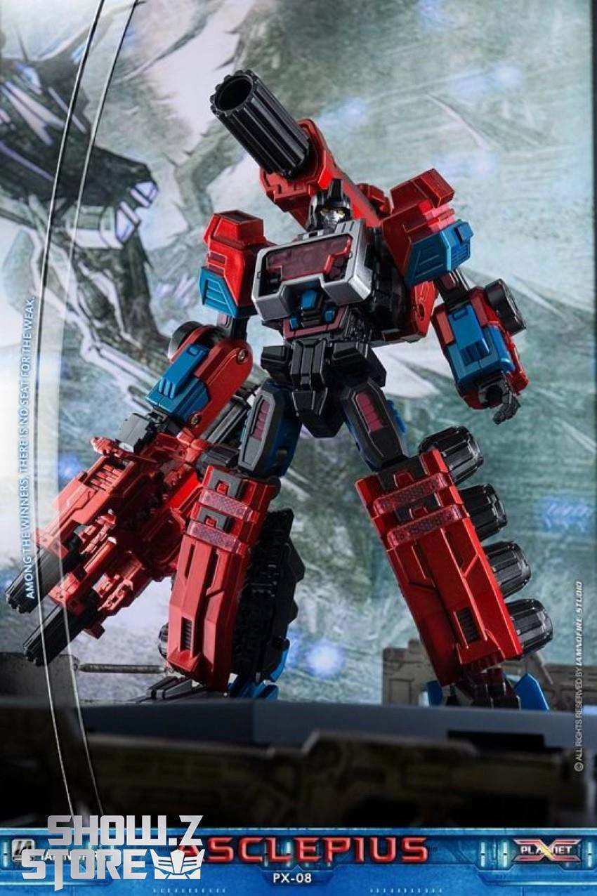 Planet X PX-08 Asclepius Perceptor Metallic Red Version 11 Planet X PX-08 Asclepius Perceptor Metallic Red Version - Image 9