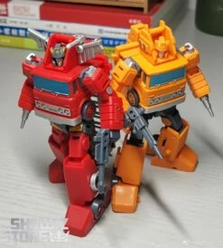 Magic Square MS-B01A Architect Inferno & MS-B02A Fire Extinguisher Grapple Metallic Color Version Set Of 2 -Action Figures Store a91b704b2b