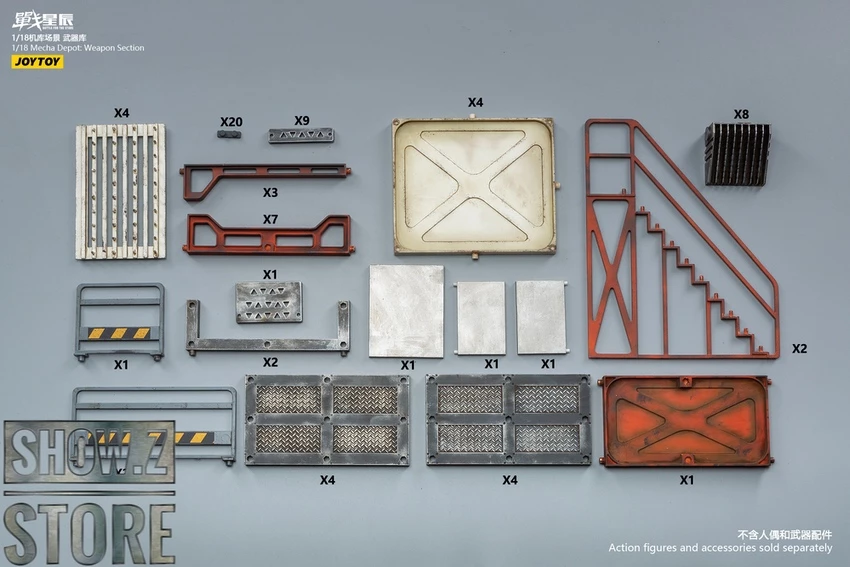 JoyToy Source 1/18 Mecha Depot: Weapon Section 16 JoyToy Source 1/18 Mecha Depot: Weapon Section - Image 14