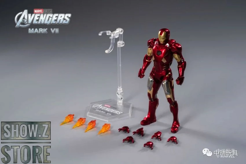 ZT Toys Marvel Licensed 1/10 Iron Man Mark 7 13 ZT Toys Marvel Licensed 1/10 Iron Man Mark 7 - Image 11
