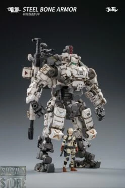 JoyToy Source 1/25 Steel Bone Armour White Color /w Pilot Reissue Version -Action Figures Store ab3514589a