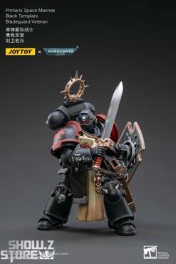 JoyToy Source 1/18 Warhammer 40K Black Templars Bladeguard Veteran -Action Figures Store ab3eb5b380